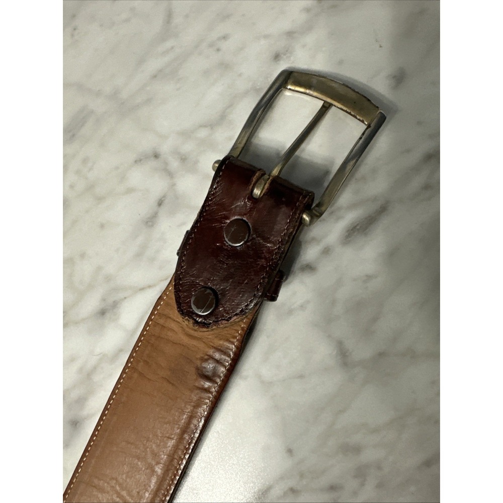 Tony Lama size 38 Genuine eel‎ leather belt - Picture 10 of 16